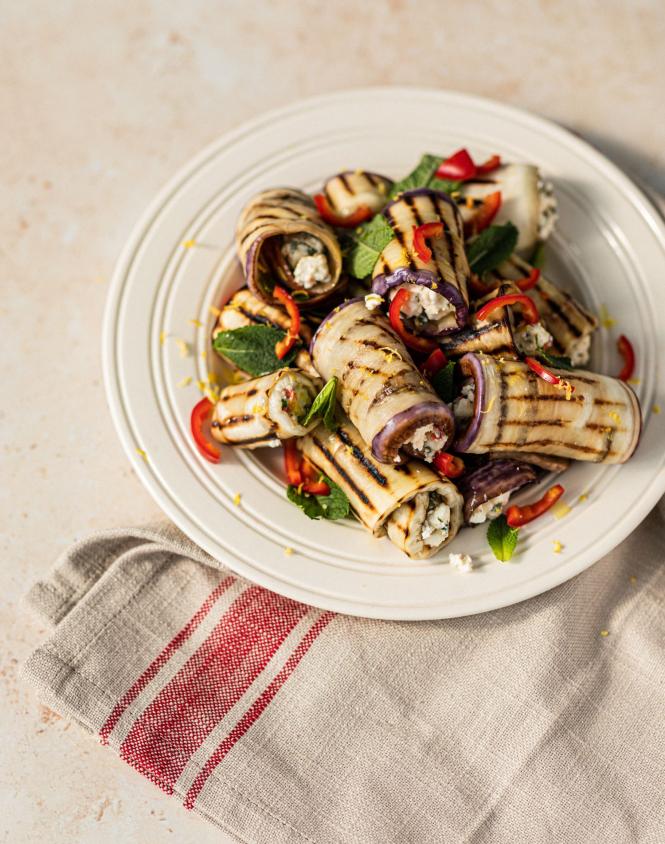 Trio of Mixed Aubergines