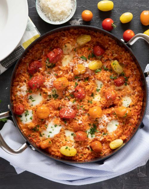 Isle of Wight Roasted Tomato Oven Risotto