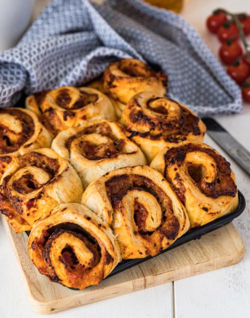 Isle of Wight Tomato Pizza Rolls