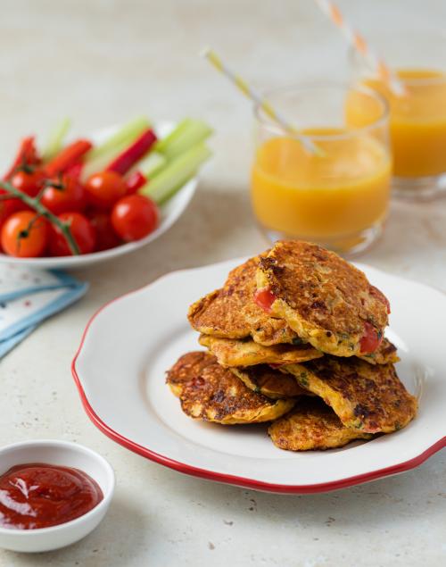 Isle of Wight Tomato and Sweetcorn Fritters