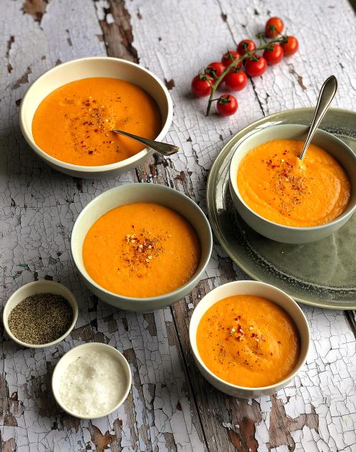 Isle of Wight Tomato and Red Lentil Soup