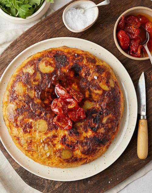 Smoked Isle of Wight Tomatoes Tortilla