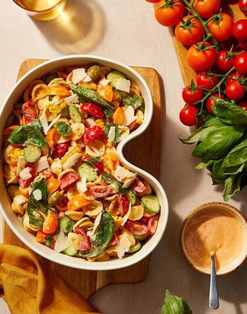 Isle of Wight Tomatoes Spicy Summer Pasta Salad