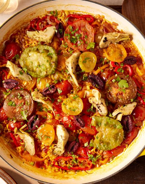 Isle of Wight Tomatoes Paella