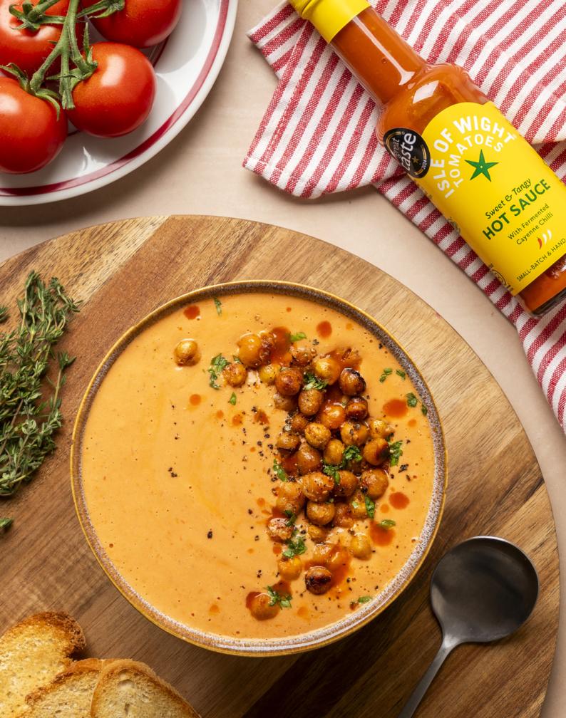 Isle Of Wight Spicy Roasted Tomato Soup