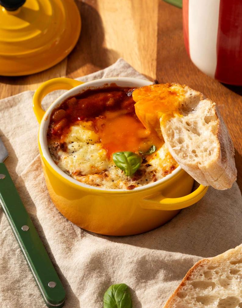 Mini Baked Shakshuka Egg Pots