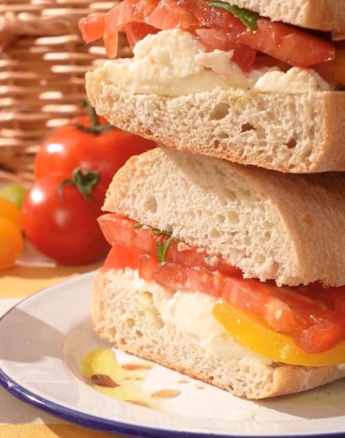 Ultimate Caprese Sharing Sandwich 