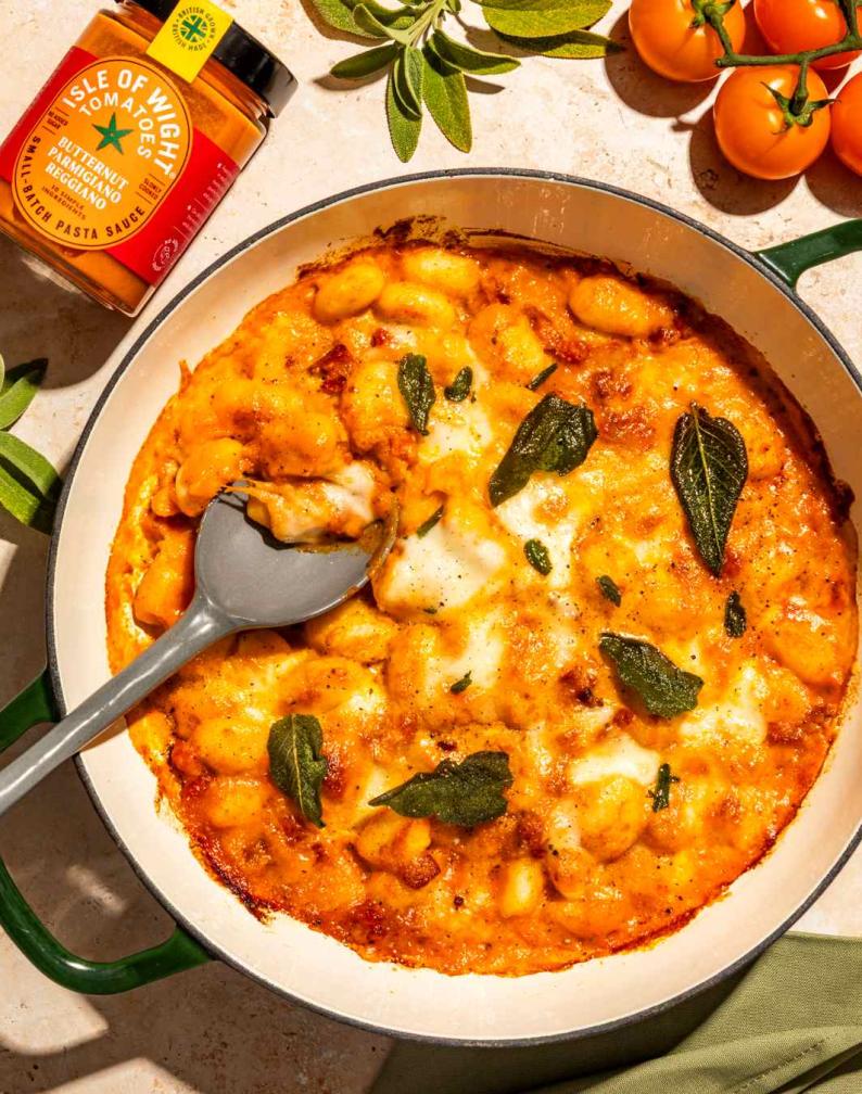 Butternut & Parmigiano Gnocchi Bake