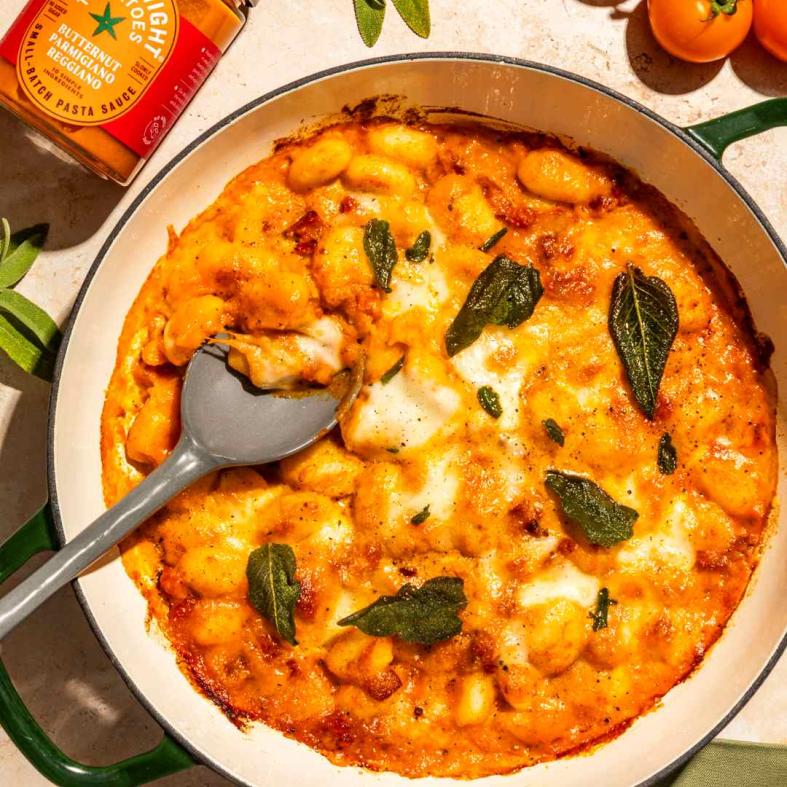 Butternut & Parmigiano Gnocchi Bake